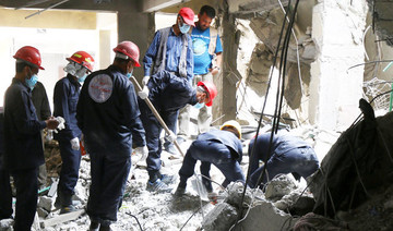 In Raqqa, corpses still lie in the rubble