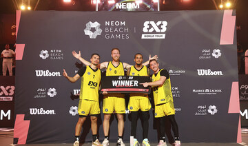 Basketball returns to NEOM Beach Games with FIBA 3x3 World Tour