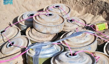 Saudi Arabia’s Masam project clears 1,058 bombs from Yemen