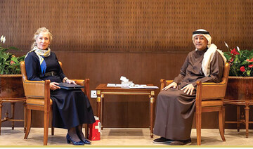 GCC secretary general receives Swiss ambassador to Saudi Arabia