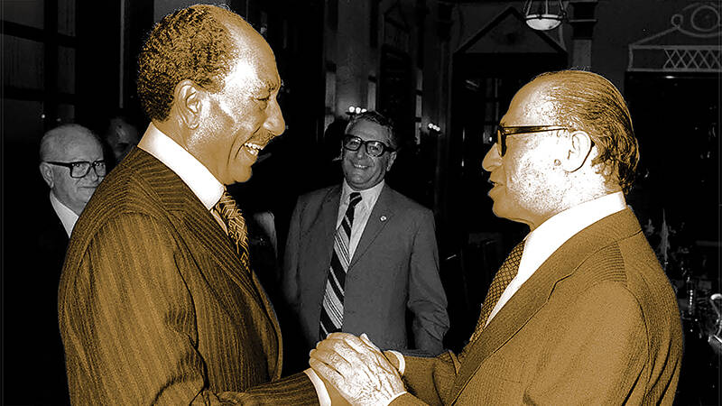1977 - When Sadat went to Israel