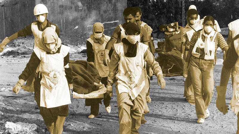 1982 - The Sabra and Shatila massacre