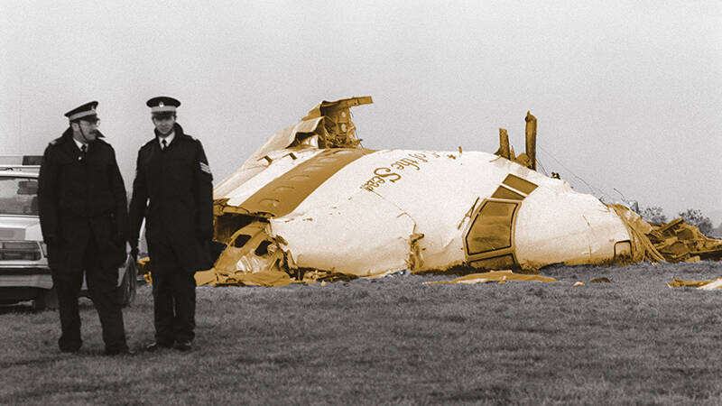 1988 - The bombing of Pan Am Flight 103 over Lockerbie 