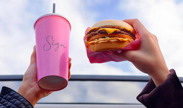Sign’s burger is soft, juicy, and proof that sometimes, simplicity wins. (Supplied)