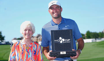 Scottie Scheffler matches PGA Tour 72-hole scoring record in 8-shot win at the Byron Nelson