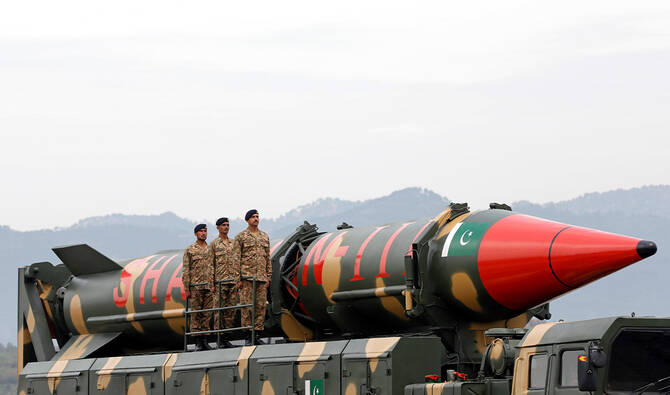 Pakistan test fires surface-to-surface missile amid threat of war with India 