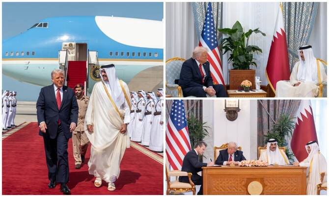 US and Qatar sign agreements worth $1.2 trillion during Trump’s visit to Doha