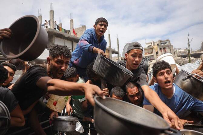 Satellite images show Israel’s aid distribution hubs under construction in Gaza