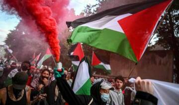 Pro-Palestinian protesters, police clash in Basel during Eurovision