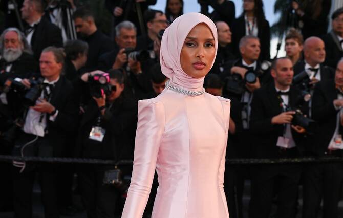 Rawdah Mohamed walks the red carpet at the Cannes Film Festival 
