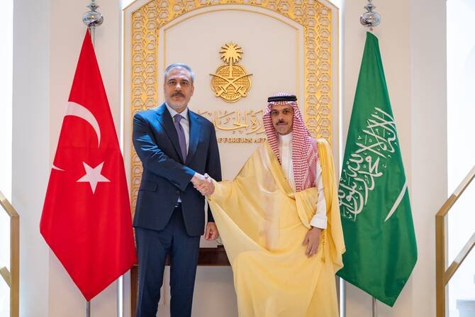 Saudi, Turkish foreign ministers reaffirm cooperation during meeting in Riyadh