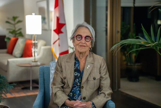 Janice Stein, founding director of the Munk School of Global Affairs and Public Policy at the University of Toronto. (AN photos 