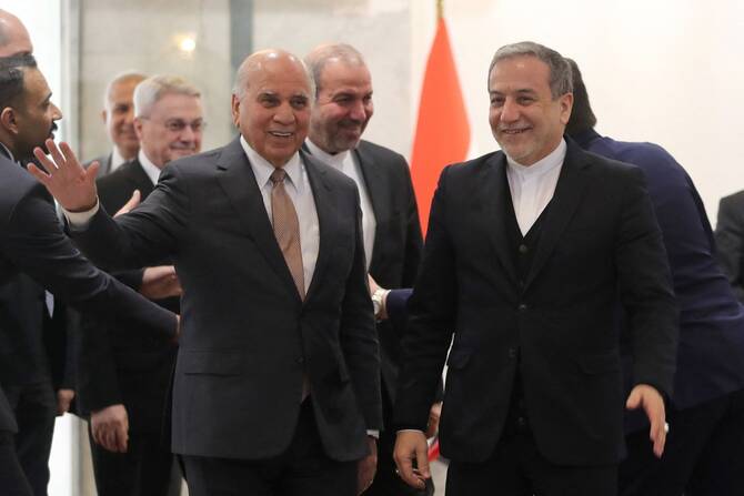 Iraqi FM arrives in Tehran to attend regional security forum