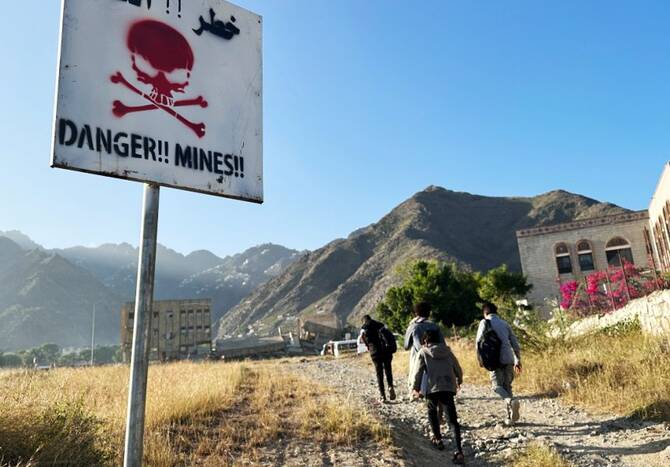 Saudi project clears 1,095 mines in Yemen