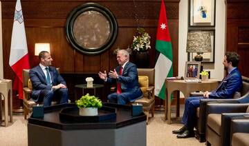 Jordanian king, Maltese PM discuss cooperation in energy, tourism