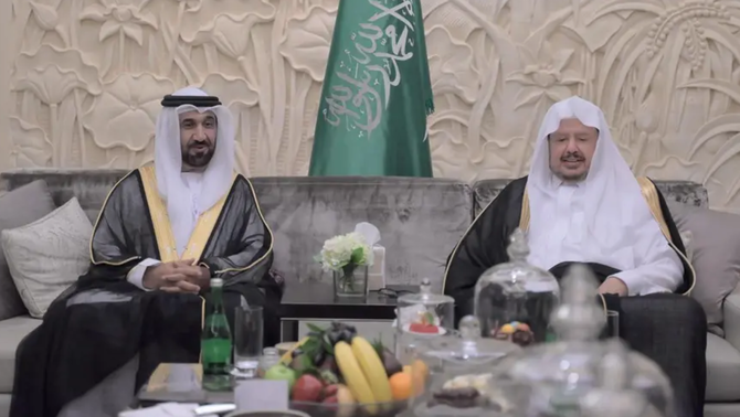 Shoura Council speaker receives speaker of the Arab Parliament