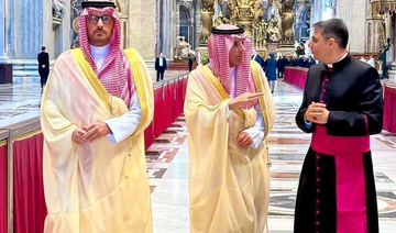 Minister of State for Foreign Affairs Adel Al-Jubeir heads Saudi delegation at inauguration ceremony of Pope Leo XIV.
